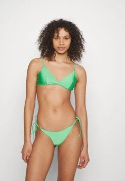 Pieces Pcbirte Bikini Shiny Set - Bikini - Absinthe Green