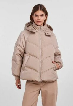 Pieces Pcnelicity - Winterjas - Silver Mink