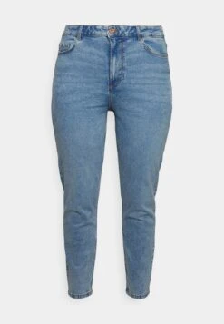Pckesia Mom Ank - Slim Fit Jeans - Light Blue Denim 10 Pckesia Mom Ank - Slim Fit Jeans - Light Blue Denim -Pieces 3edd4659891a40359339b57c731f57a8