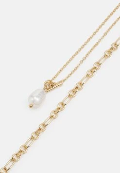 Pieces Pcbedella Combi Necklace 2Pack - Ketting - Gold-Coloured -Pieces 40f632a6b9c2456aa9e66dcba0e04254