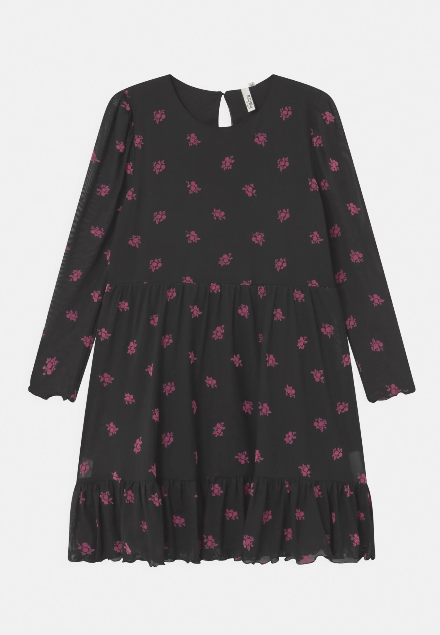 Pieces Kids Lpemma O-Neck Dress - Cocktailjurk - Black 3 Pieces Kids Lpemma O-Neck Dress - Cocktailjurk - Black