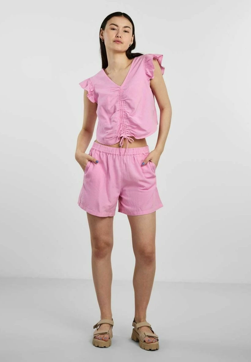 Pieces Pcmilano - Shorts - Begonia Pink 4 Pieces Pcmilano - Shorts - Begonia Pink - Afbeelding 2