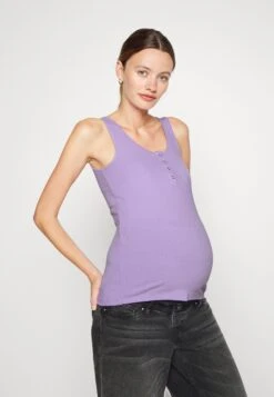 Pieces Maternity Pmkitte Tank - Top - Lilac -Pieces 4391ab3014204b4b8c7e08205ee10616