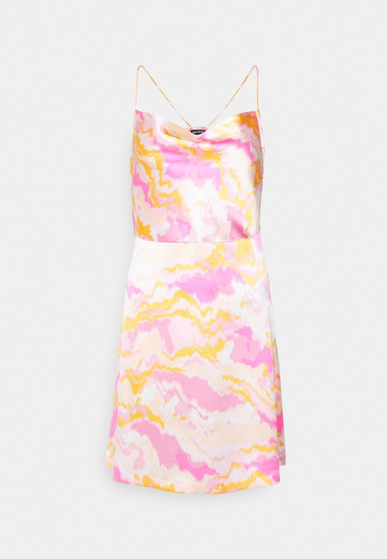 Pieces Petite Pckerra Strap Short Dress - Jurk - Pink Lady/Graphic 7 Pieces Petite Pckerra Strap Short Dress - Jurk - Pink Lady/Graphic - Afbeelding 5