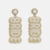 Pieces Pcorua Earrings - Oorbellen - Gold-Coloured/White -Pieces 44b94bebc54643669f31fc7bd9cba491