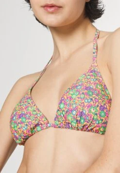 Pieces Pcbea Bikini Triangle Set Sww Bc - Bikini - Orange Pop/Small Flower -Pieces 45ba96c8a1404baf8f721334e8a9301d