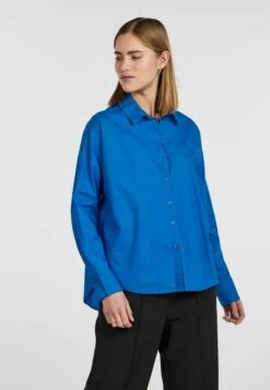 Pieces Langarm - Overhemdblouse - Princess Blue