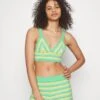 Pieces Pcbeddy Shorts Bralette- Bikini - Irish Green -Pieces 48034430c1c342cebcbf36b2b7146438