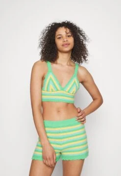 Pieces Pcbeddy Shorts Bralette- Bikini - Irish Green