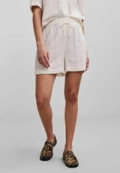 Pieces Tina Hw Bc Sww - Shorts - Cloud Dancer