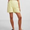 Pieces Højtaljede Shorts Pckinley - Shorts - Mellow Yellow