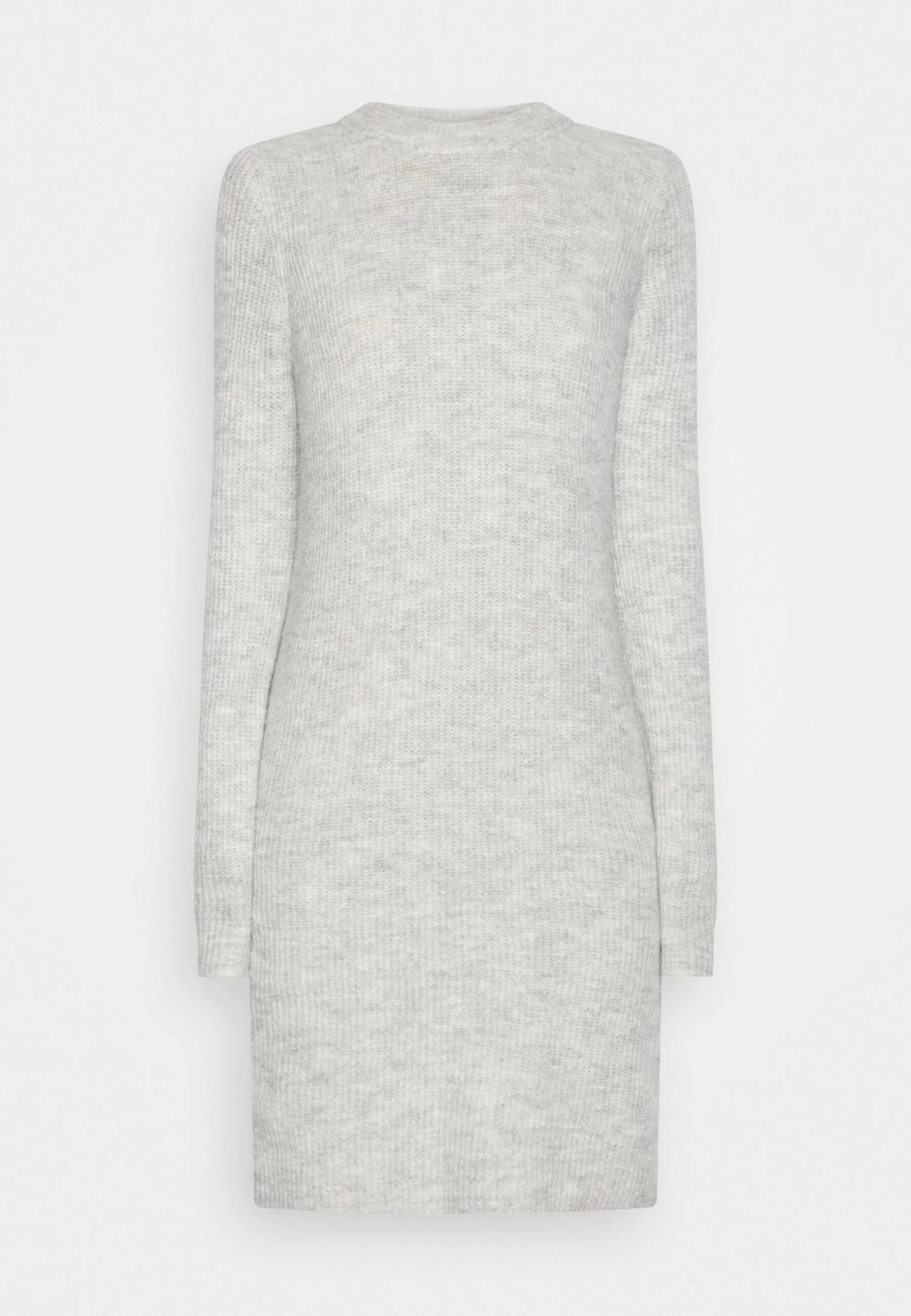 Pieces Pcellen O-Neck Dress - Gebreide Jurk - Light Grey 7 Pieces Pcellen O-Neck Dress - Gebreide Jurk - Light Grey - Afbeelding 5