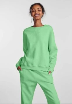 Pieces Langärmelig - Sweater - Pistachio Green