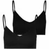Pieces 2 Pack - Bustier - Black -Pieces 4cc9e22549f84688a3562eed7d866e0e