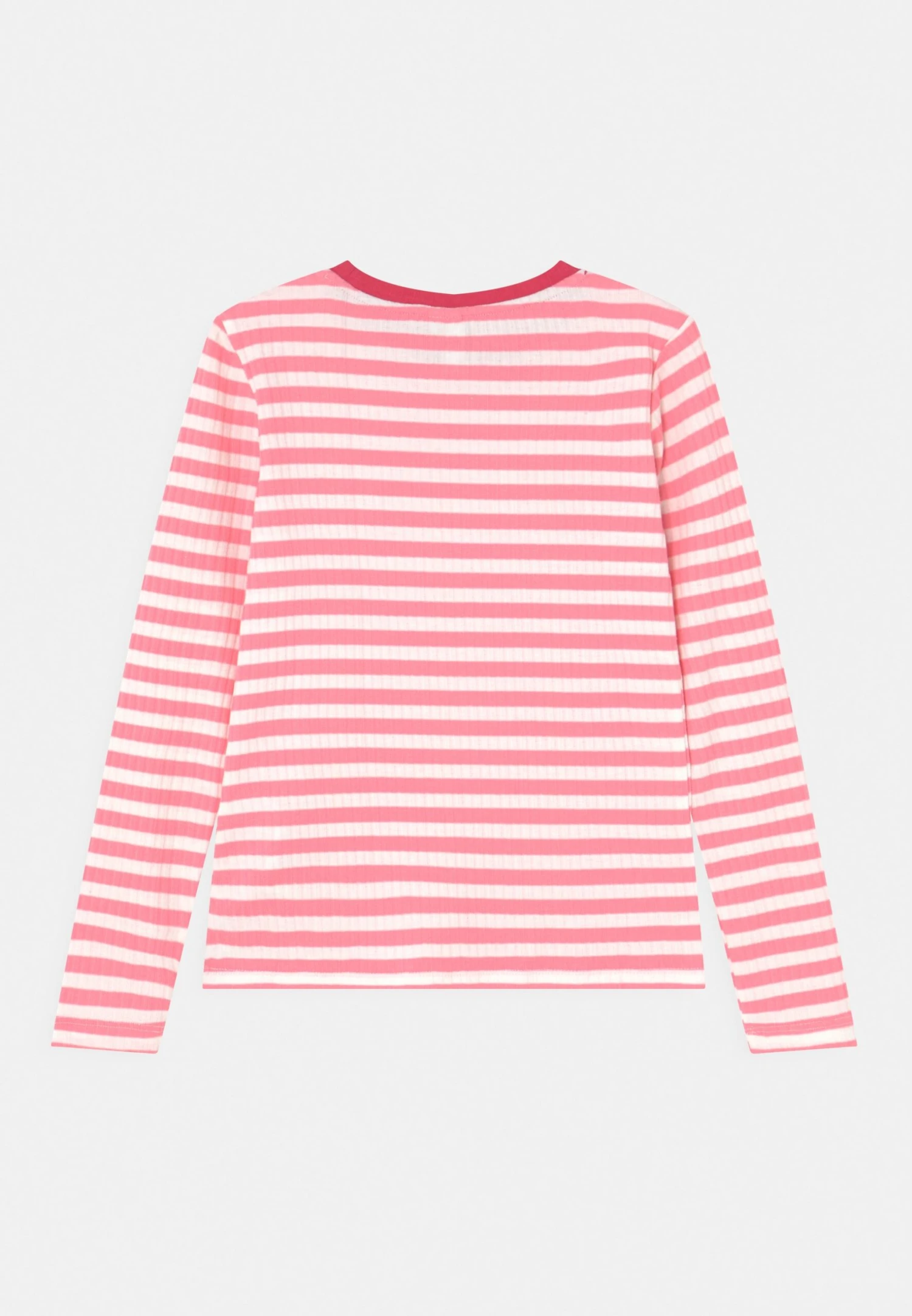 Pieces Kids LpellyBlouse - Longsleeve - Strawberry Pink 4 Pieces Kids LpellyBlouse - Longsleeve - Strawberry Pink - Afbeelding 2