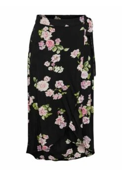 Pieces Pctala - Wikkelrok - Black