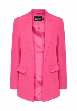 Pieces Pcbossy Ls Noos - Halflange Jas - Shocking Pink -Pieces 4da8dde944f74e70a5be257a9a2504c0