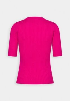 Pieces Pccrista 2/4O-NeckNoos Bc - T-Shirt Basic - Beetroot Purple -Pieces 4e948c17f2454ccea333c5f16cabfd27