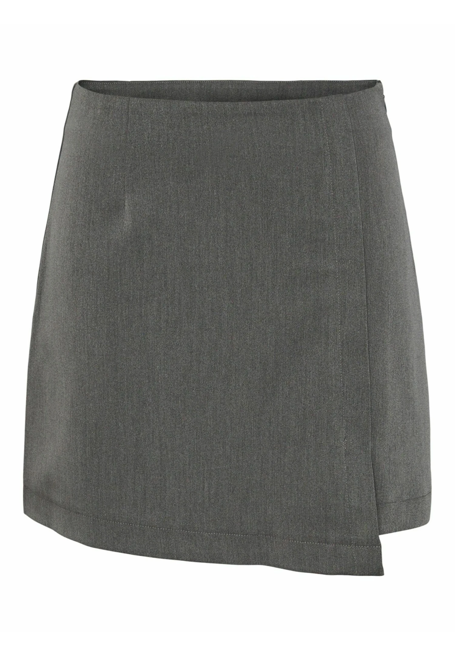 Pieces Rock Pcjeremy - Wikkelrok - Grey Melange 7 Pieces Rock Pcjeremy - Wikkelrok - Grey Melange - Afbeelding 5