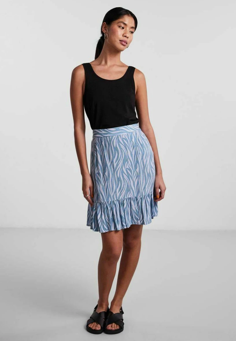 Pieces Pcnya Hw Bf - Minirok - Kentucky Blue 4 Pieces Pcnya Hw Bf - Minirok - Kentucky Blue - Afbeelding 2