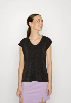 Pieces Pcbillo Stripes Noos - T-Shirt Print - Black/Multi