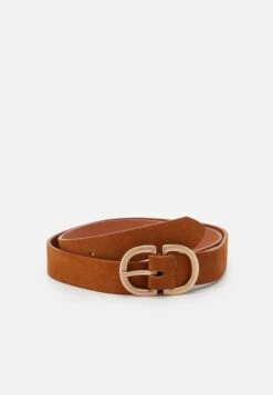 Pieces Pcjuva Jbelt - Riem - Cognac/Gold-Coloured