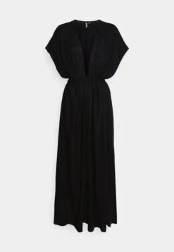 Pieces Pcglinda Long Kimono - Strandaccessoire - Black -Pieces 520cbf2cfac44b2c86bfa993945c1896