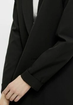 Pieces Locker Geschnittener - Halflange Jas - Black -Pieces 565a1a765dec4cc785ae70810a060b5e