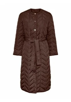 Pieces Pcfawn Long Quilted- Winterjas - Chicory Coffee -Pieces 570b4ab7525641b4946c968dadb4772c