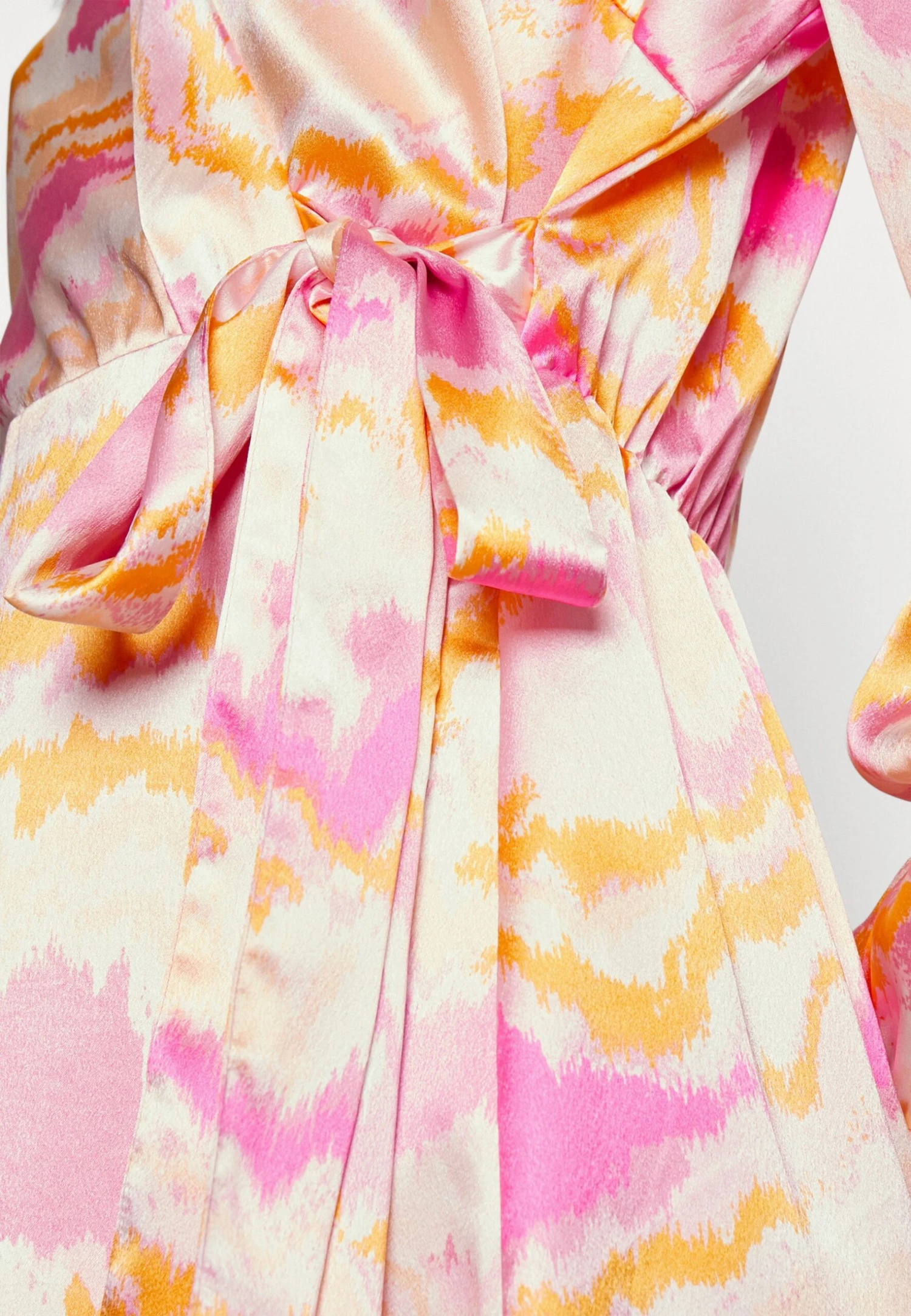 Pieces Pckerra Wrap Dress - Cocktailjurk - Pink Lady/Graphic 9 Pieces Pckerra Wrap Dress - Cocktailjurk - Pink Lady/Graphic - Afbeelding 7