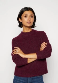 Pieces Pcellen O Neck- Trui - Grape Wine -Pieces 5c1d4b13306b4811906cde63d3721573