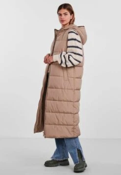 Pieces Pcelinora - Bodywarmer - Silver Mink -Pieces 5faad7cd415343bd982fd4aa10d59494