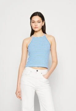 Pieces Pcostina Strap - Top - Marina/Bright White