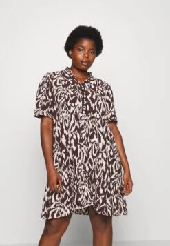 Pcjeanita Dress - Blousejurk - Mole