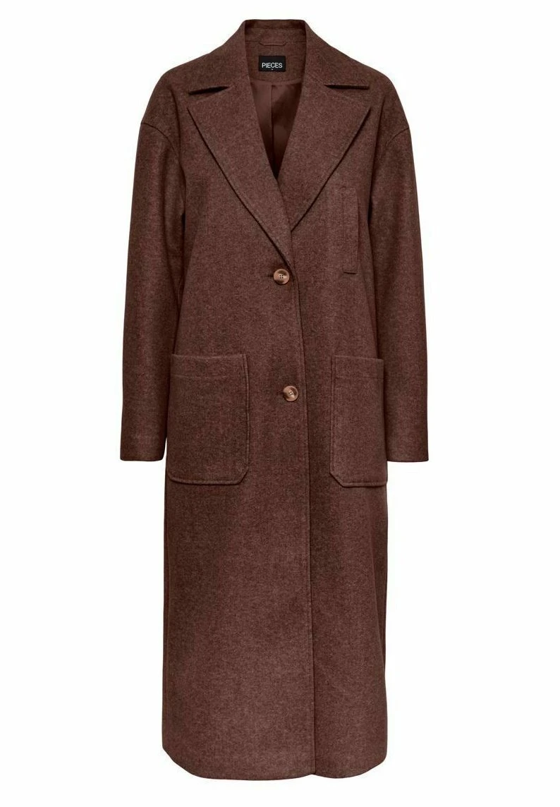 Pieces Pcnili Long - Mantel - Chicory Coffee 7 Pieces Pcnili Long - Mantel - Chicory Coffee - Afbeelding 5