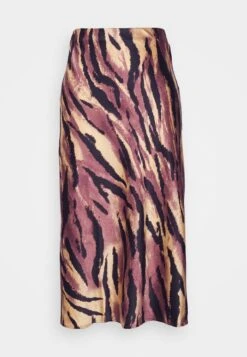 Pieces Pcmonalise Midi Skirt - A-Lijn Rok - Chicory Coffee -Pieces 64698fa3003744a790c21cd5920bf10a