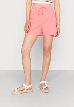 Pieces Tina Hw Bc Sww - Shorts - Strawberry Pink