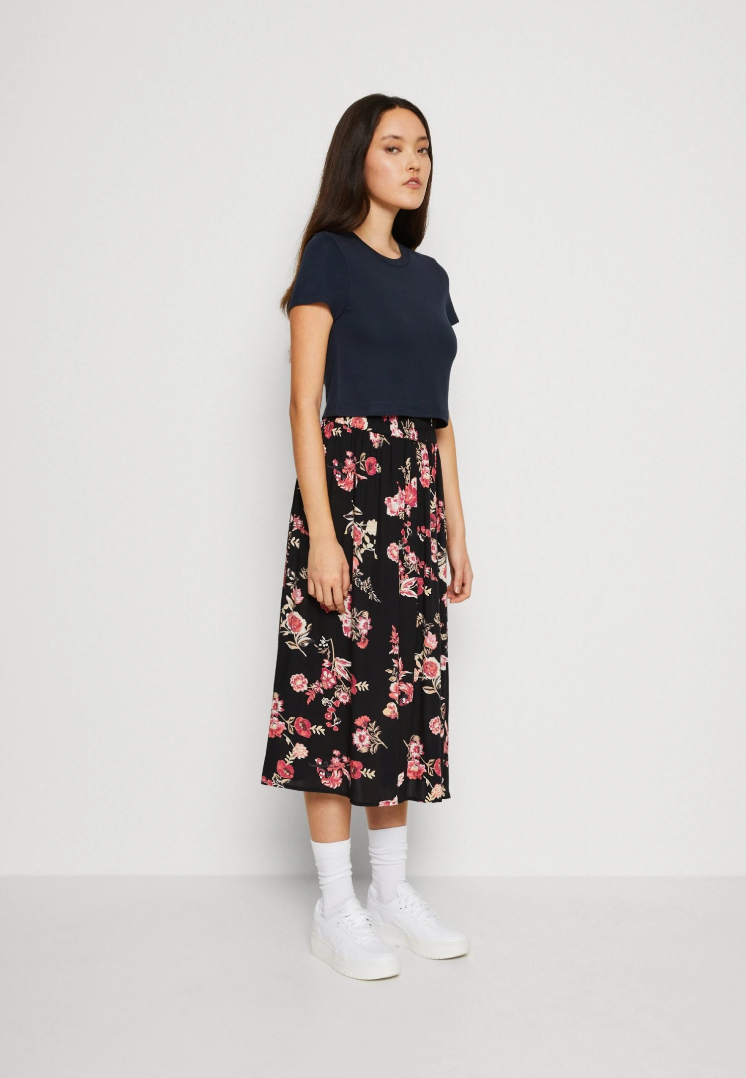 Pieces Pcnya Midi - A-Lijn Rok - Beetroot Purple 4 Pieces Pcnya Midi - A-Lijn Rok - Beetroot Purple - Afbeelding 2