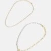 Pieces Pcoketia Set - Ketting - Gold-Coloured/Silver-Coloured 1 Pieces Pcoketia Set - Ketting - Gold-Coloured/Silver-Coloured -Pieces 68423e749b5545ad8b2165e7f32d5197