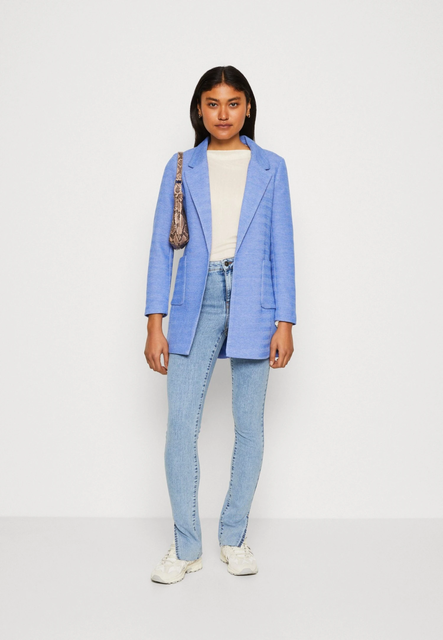 Pieces Pcpeggy Skinny Slit Jeans - Jeans Skinny Fit - Light Blue Denim 4 Pieces Pcpeggy Skinny Slit Jeans - Jeans Skinny Fit - Light Blue Denim - Afbeelding 2