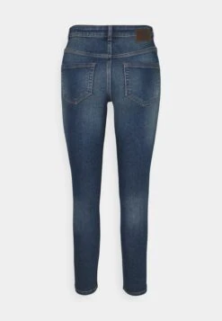 Pieces Petite Pchighfive - Jeans Skinny Fit - Medium Blue Denim -Pieces 688b38bbb31f4a8c80f567431497ee3b