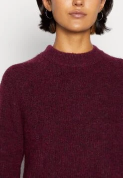 Pieces Pcellen O Neck- Trui - Grape Wine -Pieces 6974b27505dc416fb14aee14db79ea11