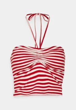 Pieces Pclaya Cropped Tie Tube - Top - High Risk Red/Bright White 10 Pieces Pclaya Cropped Tie Tube - Top - High Risk Red/Bright White -Pieces 69c08e2dc9174ac0bde0ef75ec809b55