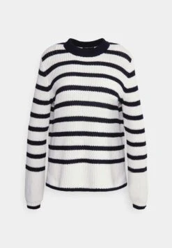 Pctrista O Neck - Trui - Sky Captain/Cloud Dancer -Pieces 6a189b4f1bac471eb41e6915544c5af4