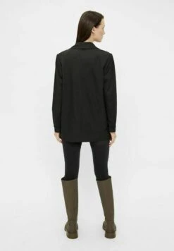 Pieces Locker Geschnittener - Halflange Jas - Black -Pieces 6a2b54bea3de4af5a0324f0dce05a3e5