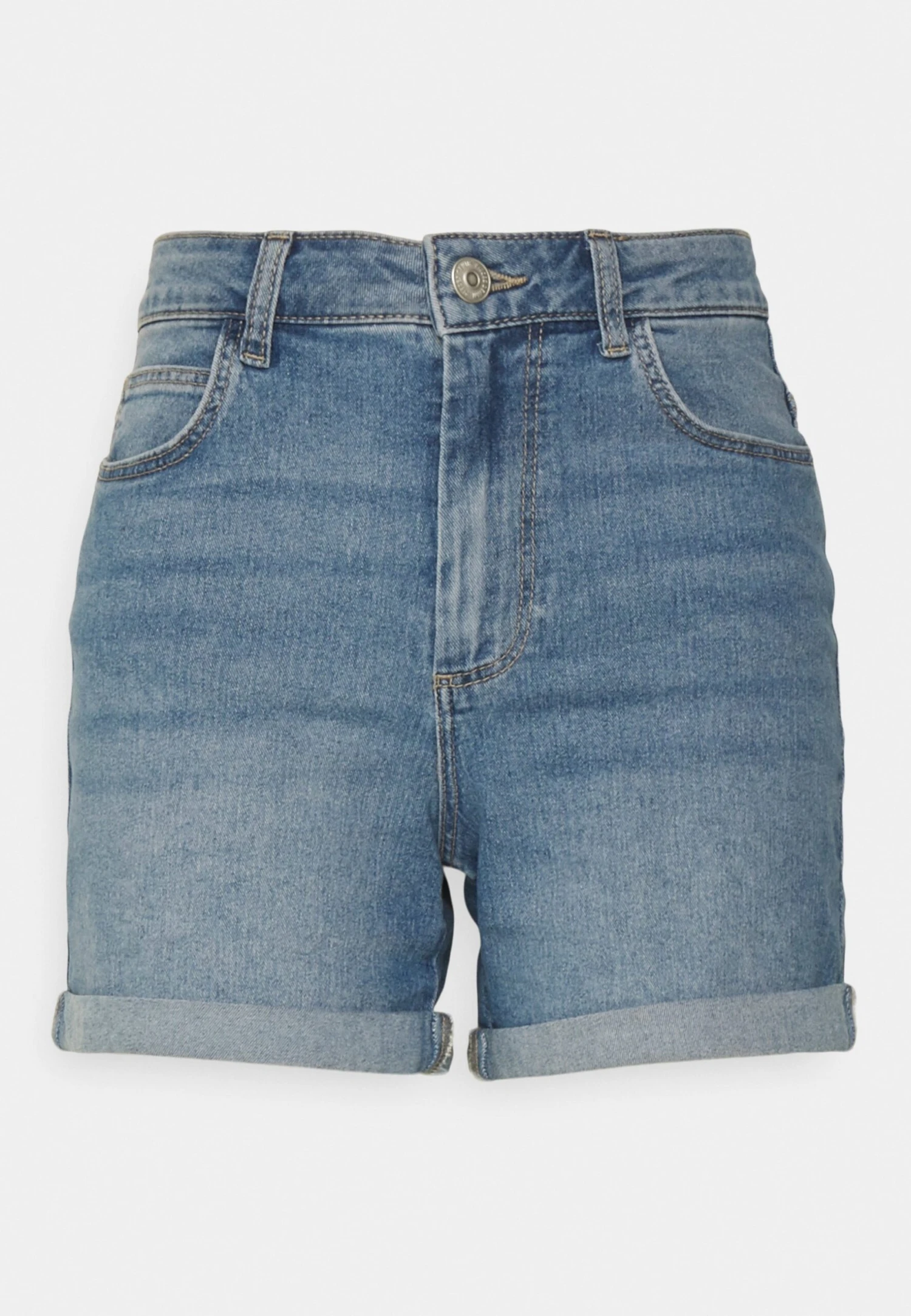 Jeansshort - Light Blue Denim 8 Jeansshort - Light Blue Denim - Afbeelding 6