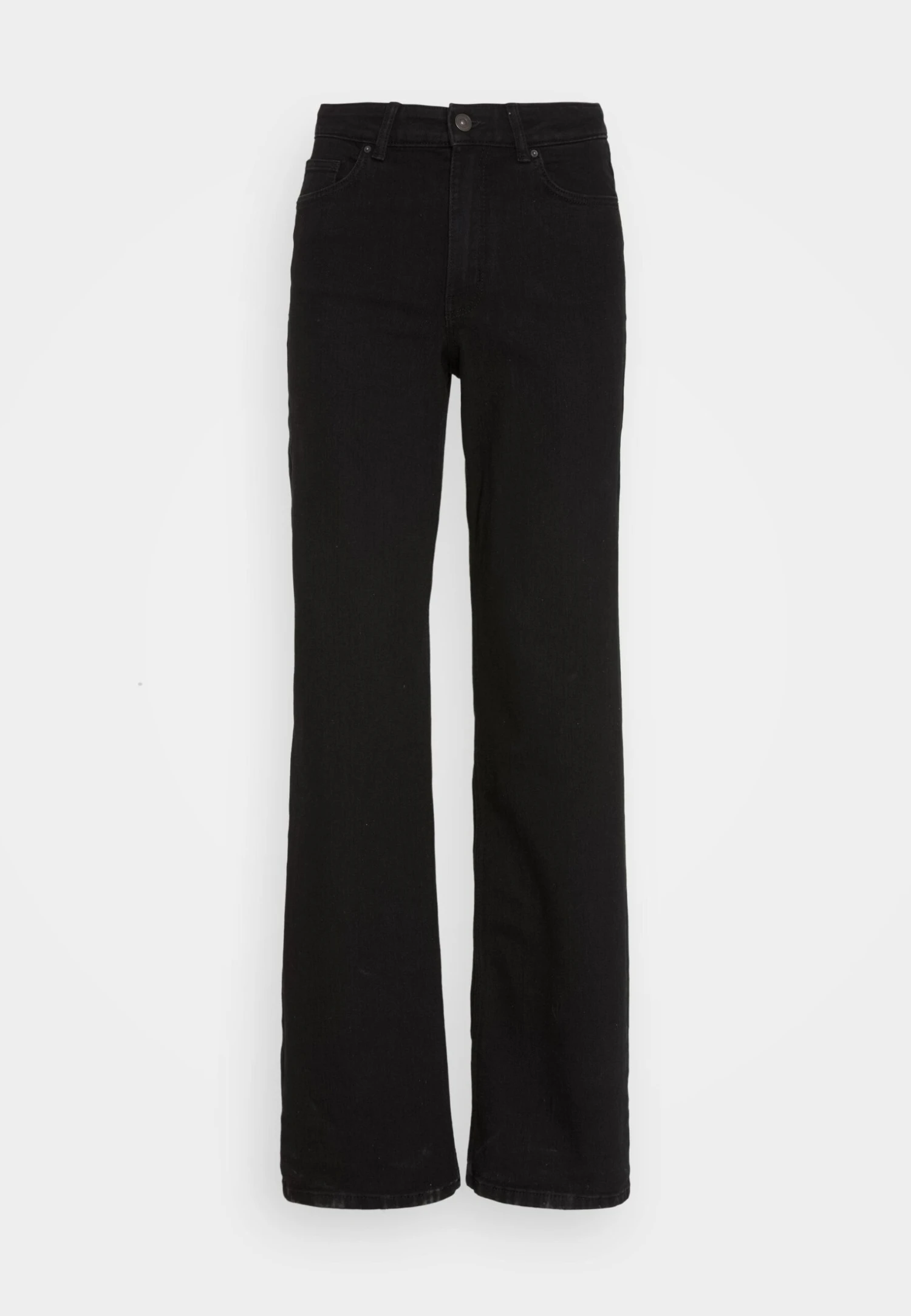Pieces Pcpeggy Wide Pant - Straight Leg Jeans - Black 7 Pieces Pcpeggy Wide Pant - Straight Leg Jeans - Black - Afbeelding 5
