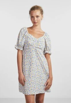 Pieces 38 Pieces Pchelli - Jurk - Bright White