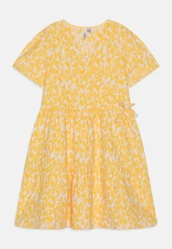 Pieces Kids Pkmaya Wrap Dress - Jurk - Yellow