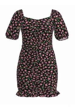 Pieces Mit Puffärmeln Pcemanuelle - Jurk - Black -Pieces 729c4577f8744eb0b51fd52ff58ab2b8